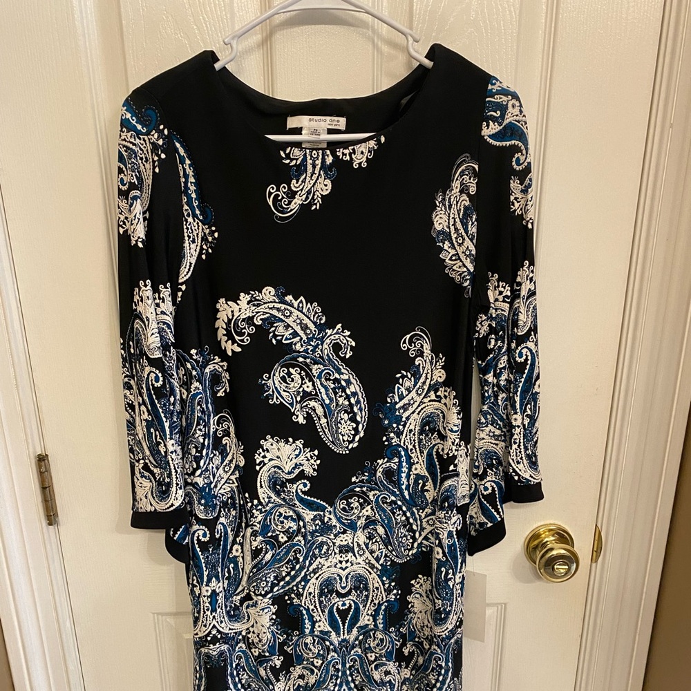 Studio One Paisley Dress